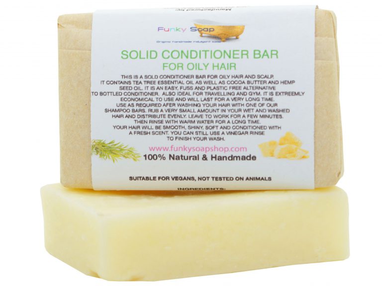 Solid Conditioner Bar For Oily Hair, 1 Bar Of 95g – Detangled Hair