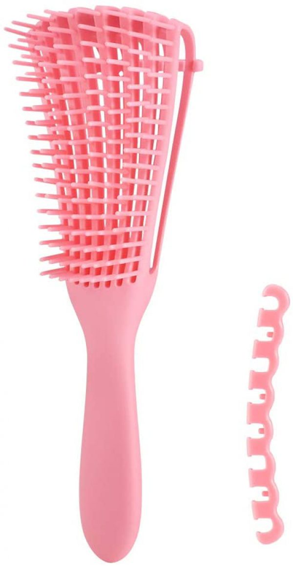 Flexible Bristles Detangling Brush for Afro Textured Hair 3a- 4c ...